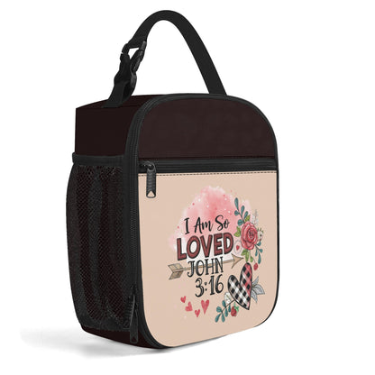 I Am So Loved – Insulated Christian Lunch Box for Kids