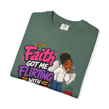 Faith Got Me Flirting With Peace T-Shirt