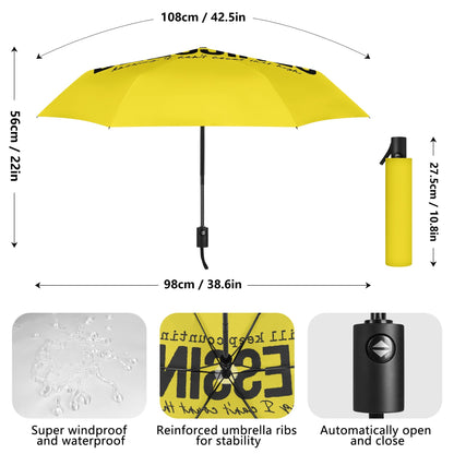 I Will Keep Counting My Blessings Christian Umbrella - ClaimedbyGodDesigns