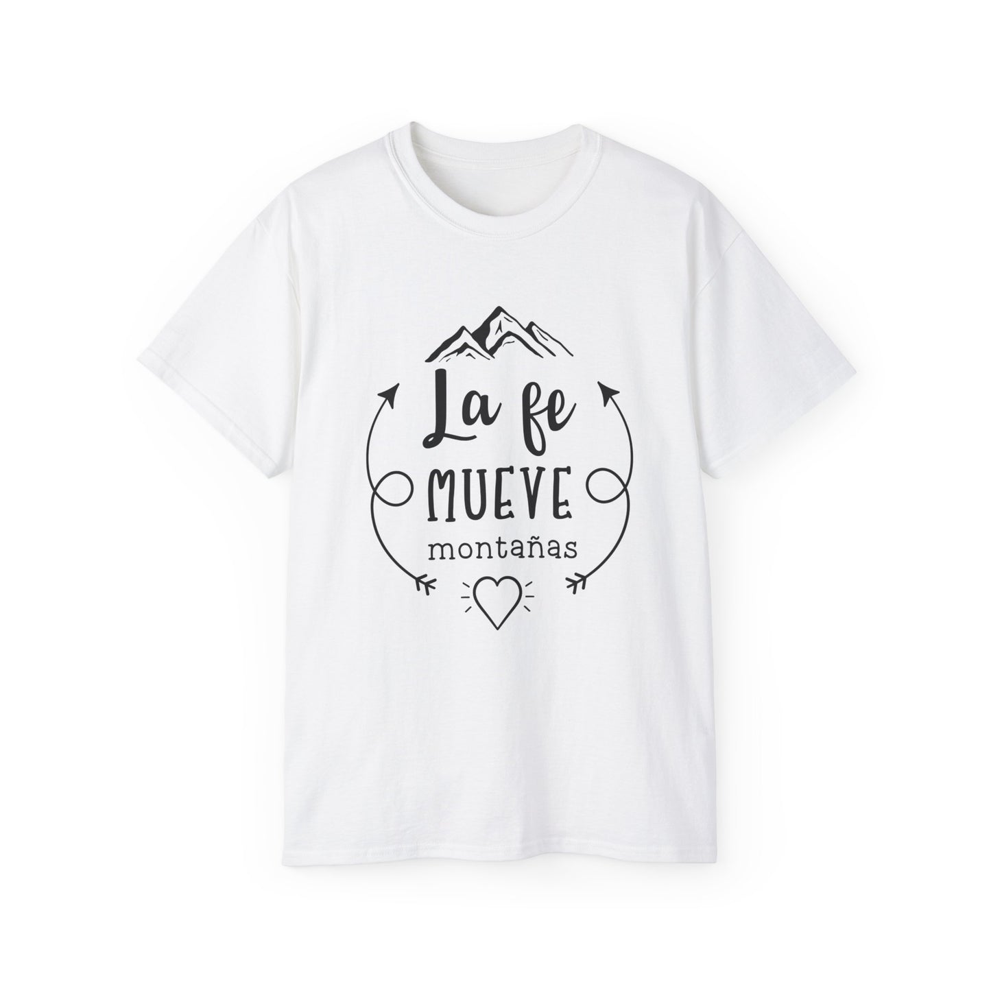 LA FE MUEVA MONTANAS Christian Spanish Unisex T-shirt Printify