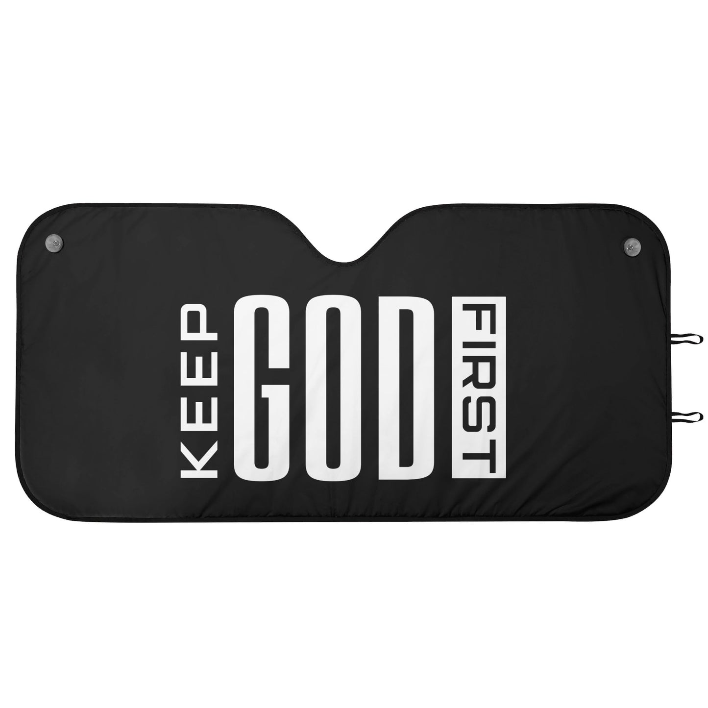 Keep Hi First Car Sunshade Christian Car Accessories - ClaimedbyGodDesigns
