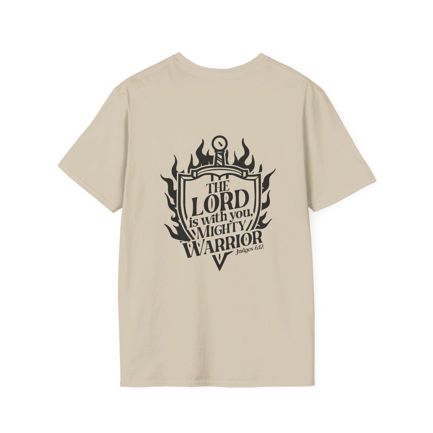 The Lord Is With You Mighty Warrior Unisex Christian T-shirt