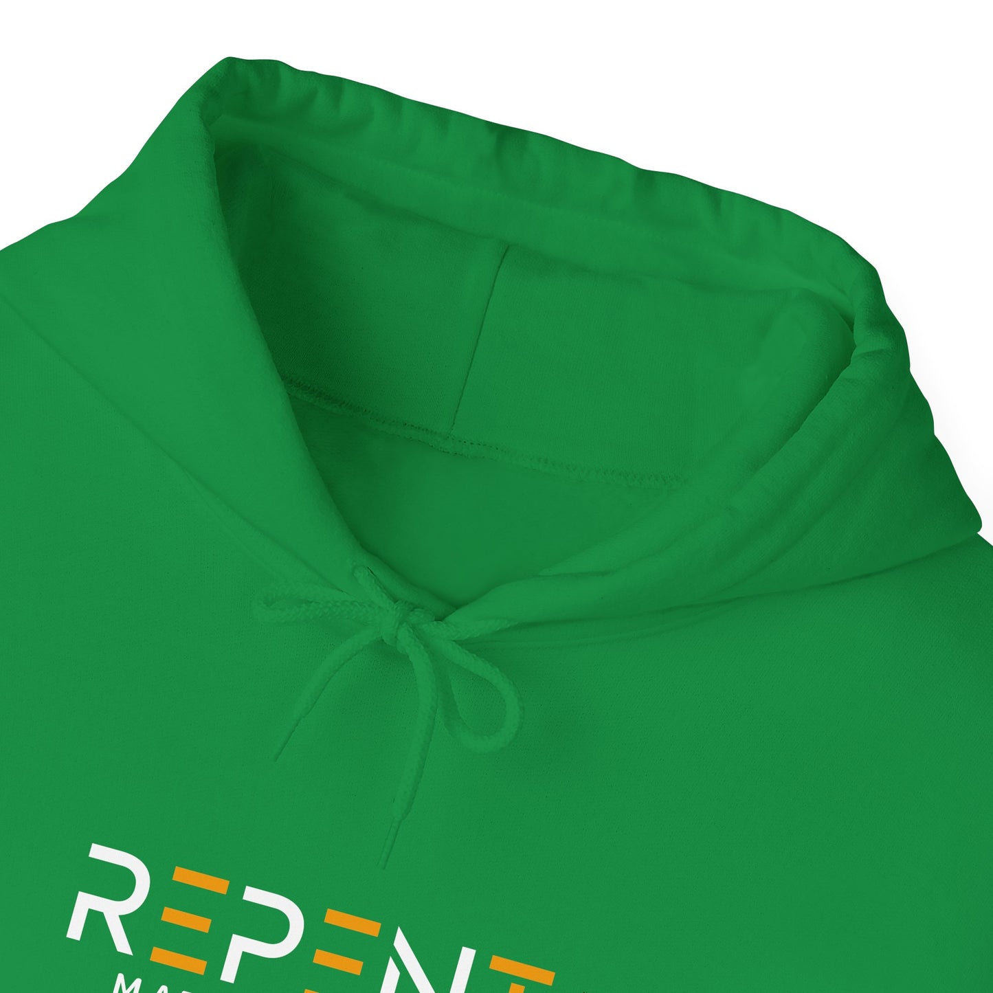 Repent Christian Unisex Hooded Pullover Sweatshirt