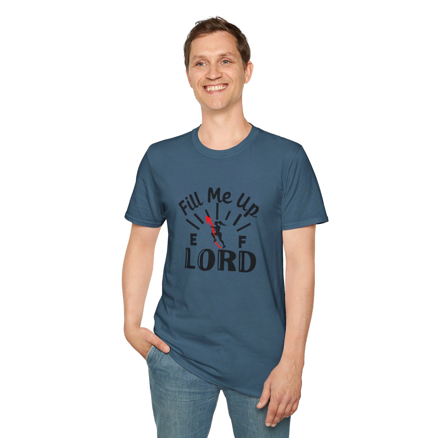 Fill Me Up Lord Funny Unisex Christian T-shirt