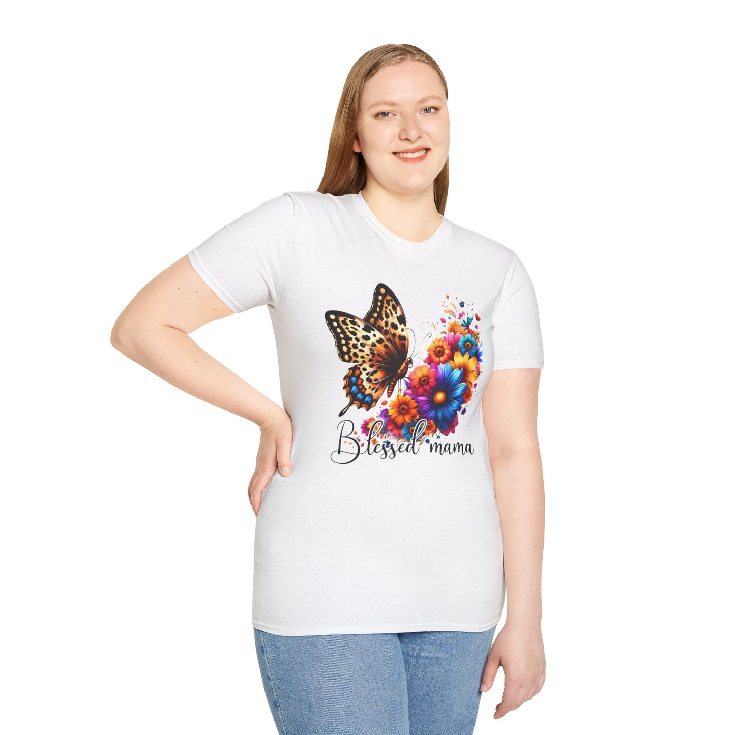 Blessed Mama Women's Christian T-shirt