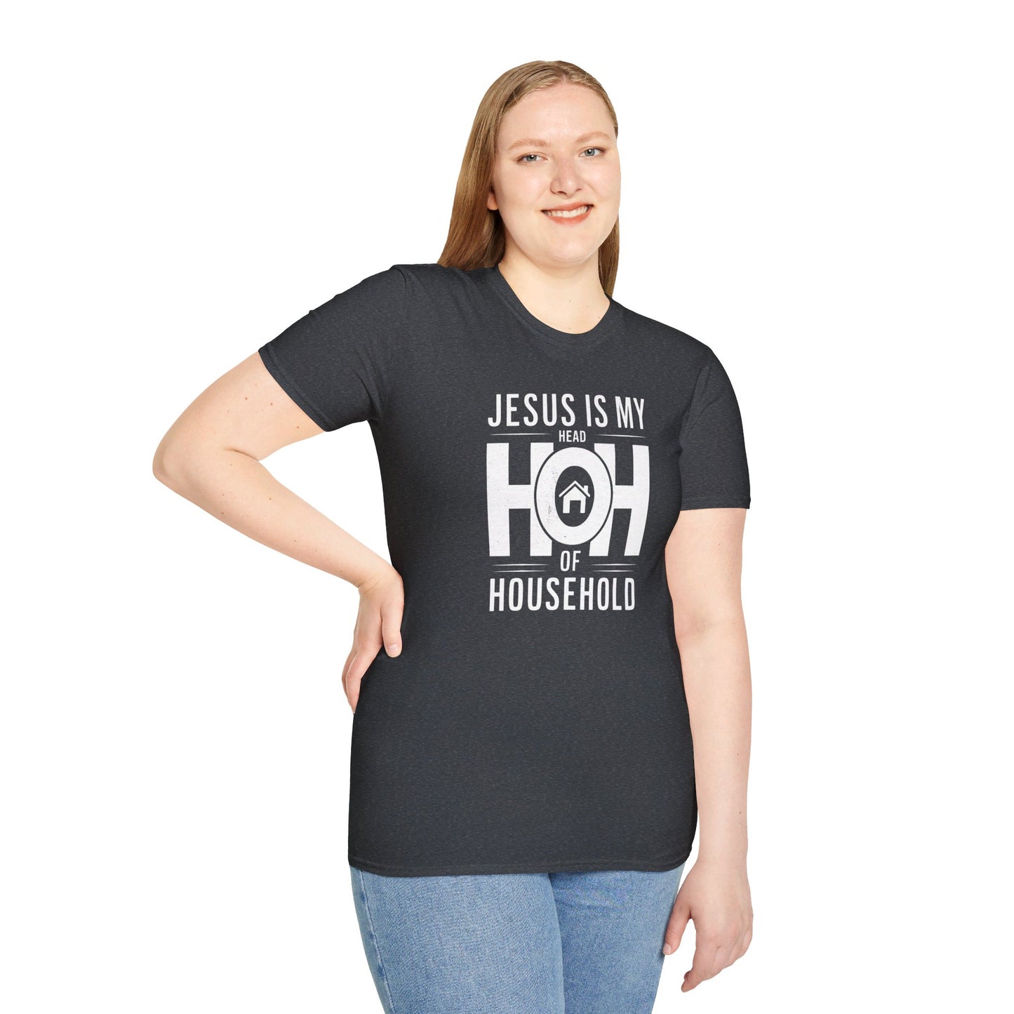 Jesus Is My Head Of Household HOH Christian Unisex T-shirt