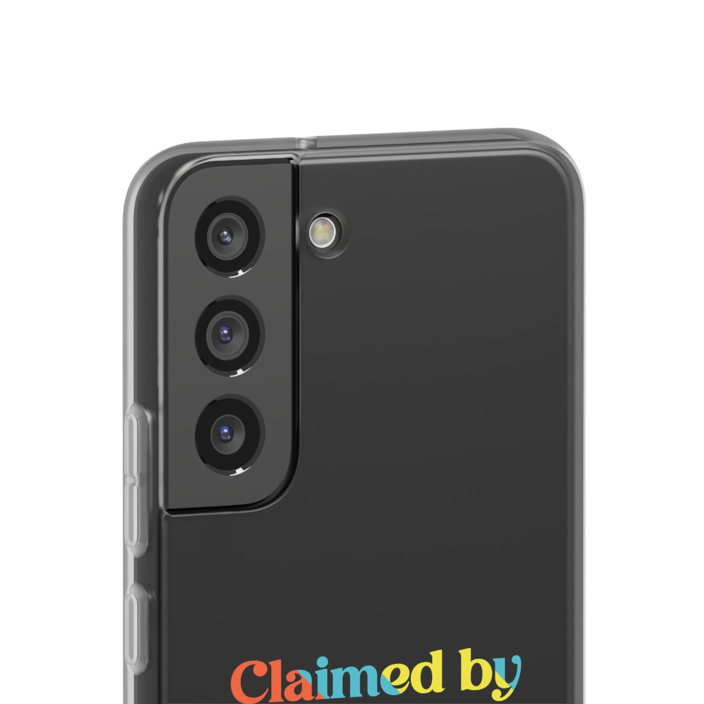 Claimed By God Purpose Over Pain Christian Flexi Phone Case Printify