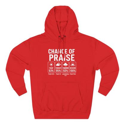 Inspirational Unisex Fleece Hoodie for Everyday Blessings, Praise Hoodie, Faith Apparel, Cozy Gift for Friends, Spiritual Wear