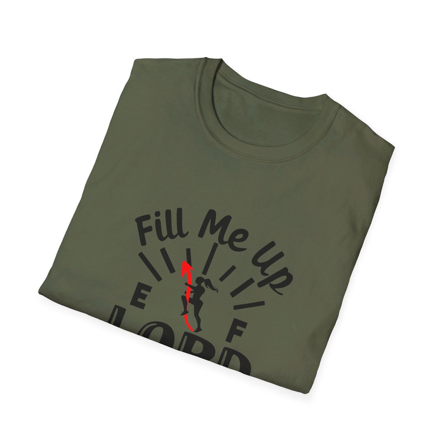 Fill Me Up Lord Funny Unisex Christian T-shirt