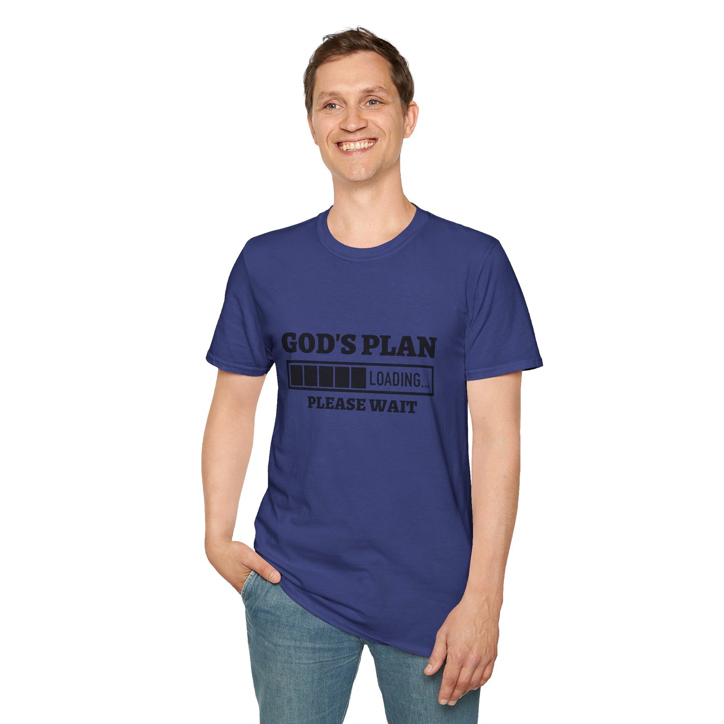 God's Plan Loading Unisex Christian T-shirt