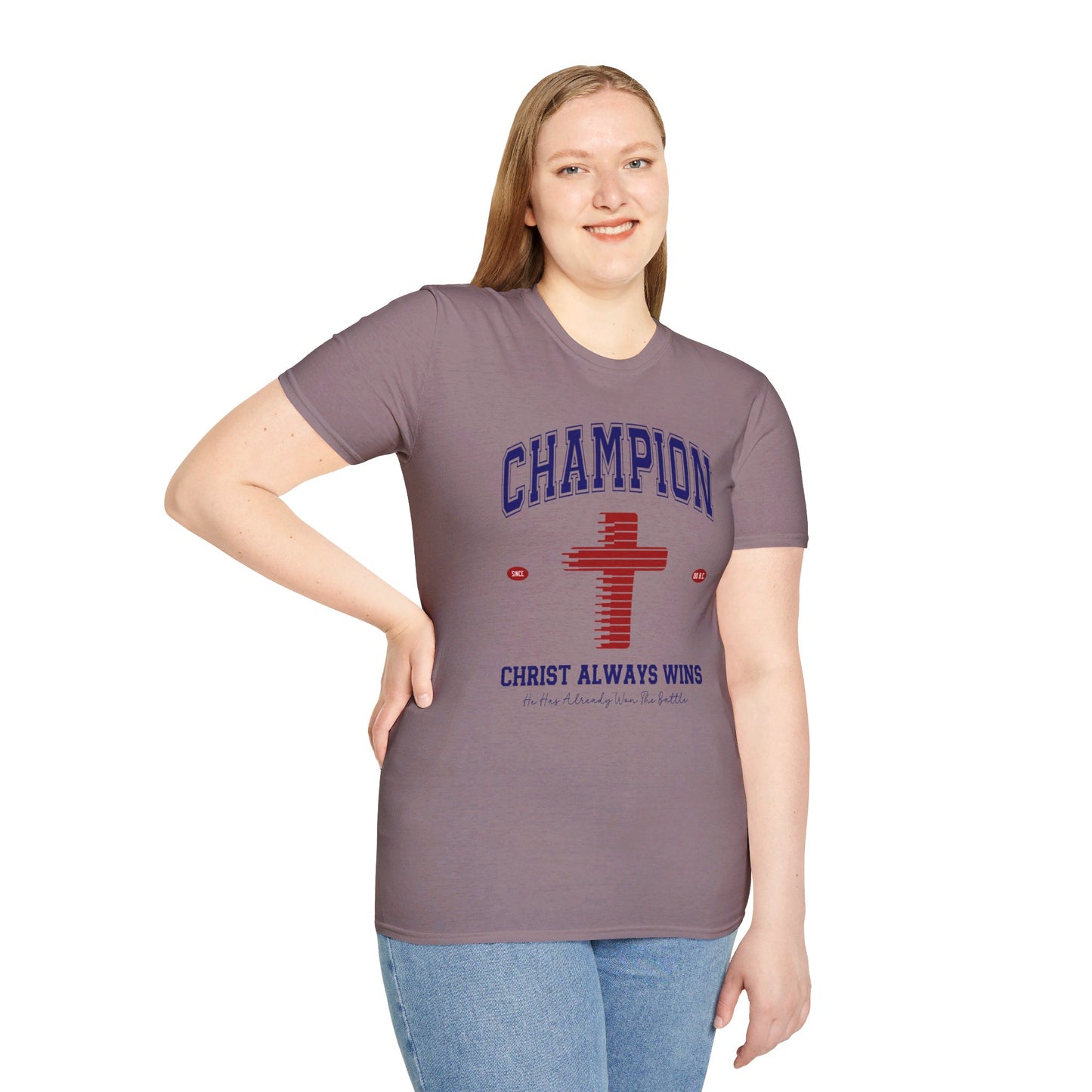 Champion Christ Always Wins Unisex Christian T-shirt