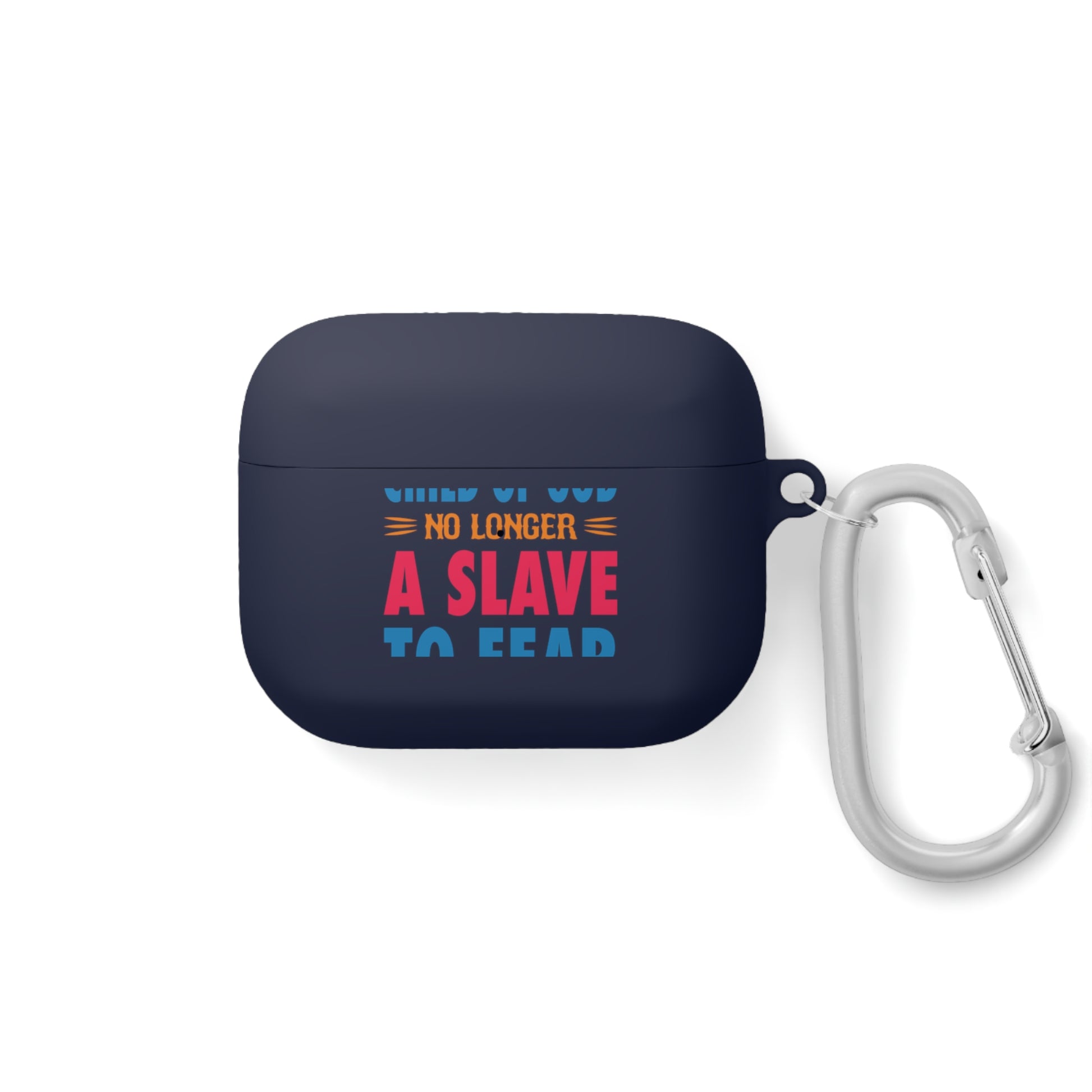 Child Of God No Longer A Slave To Fear Christian Airpod / Airpods Pro Case cover Printify