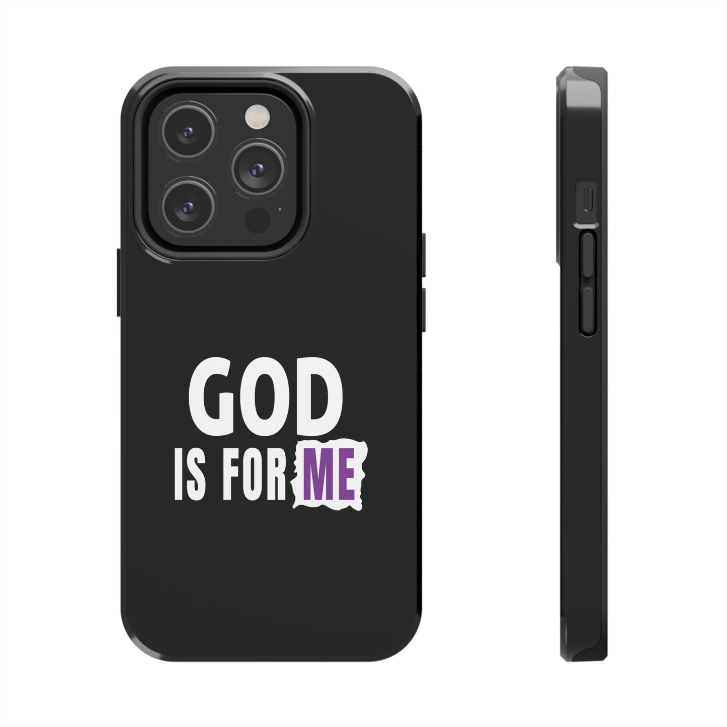 God Is For Me Christian Phone Tough Phone Cases, Case-Mate Printify