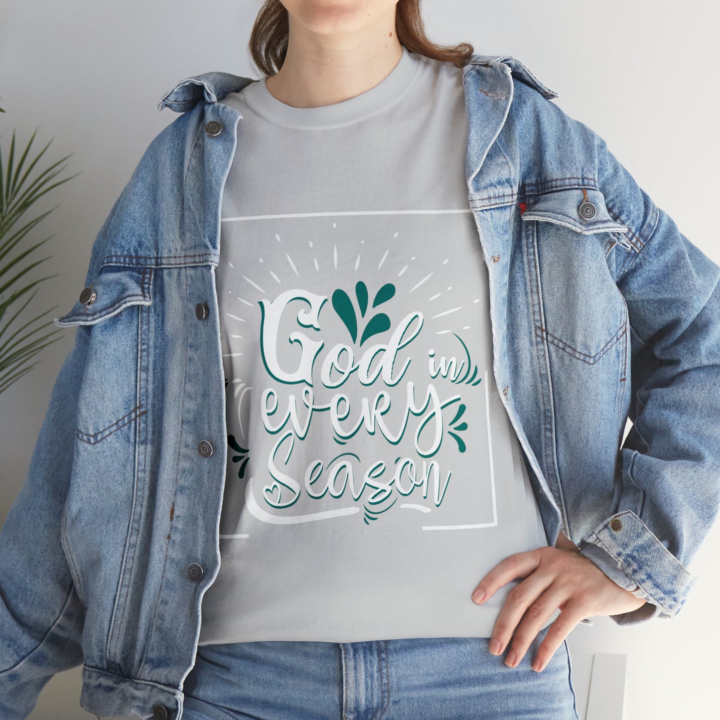 God In Every Season Unisex Heavy Cotton Tee