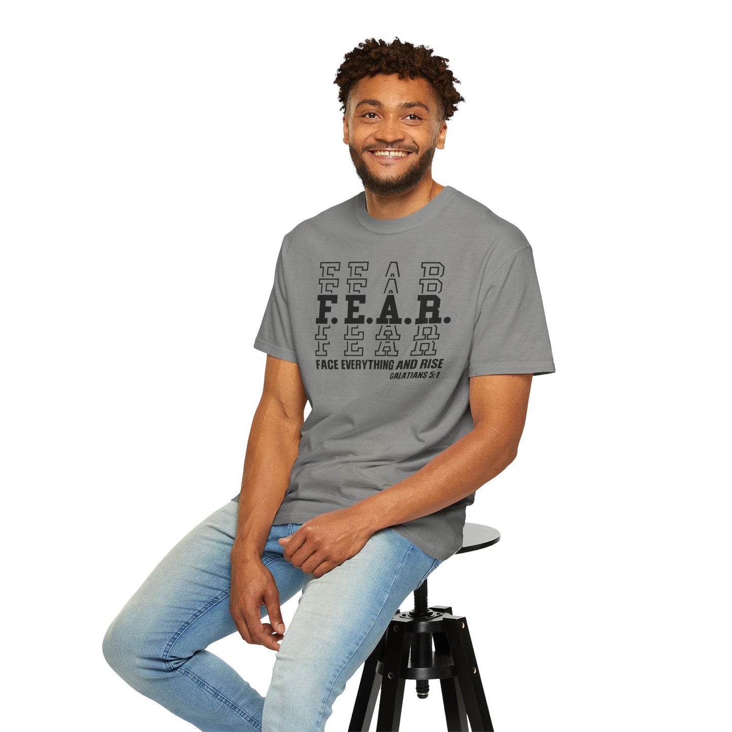 FEAR Face Everything And Rise Unisex Christian T-shirt