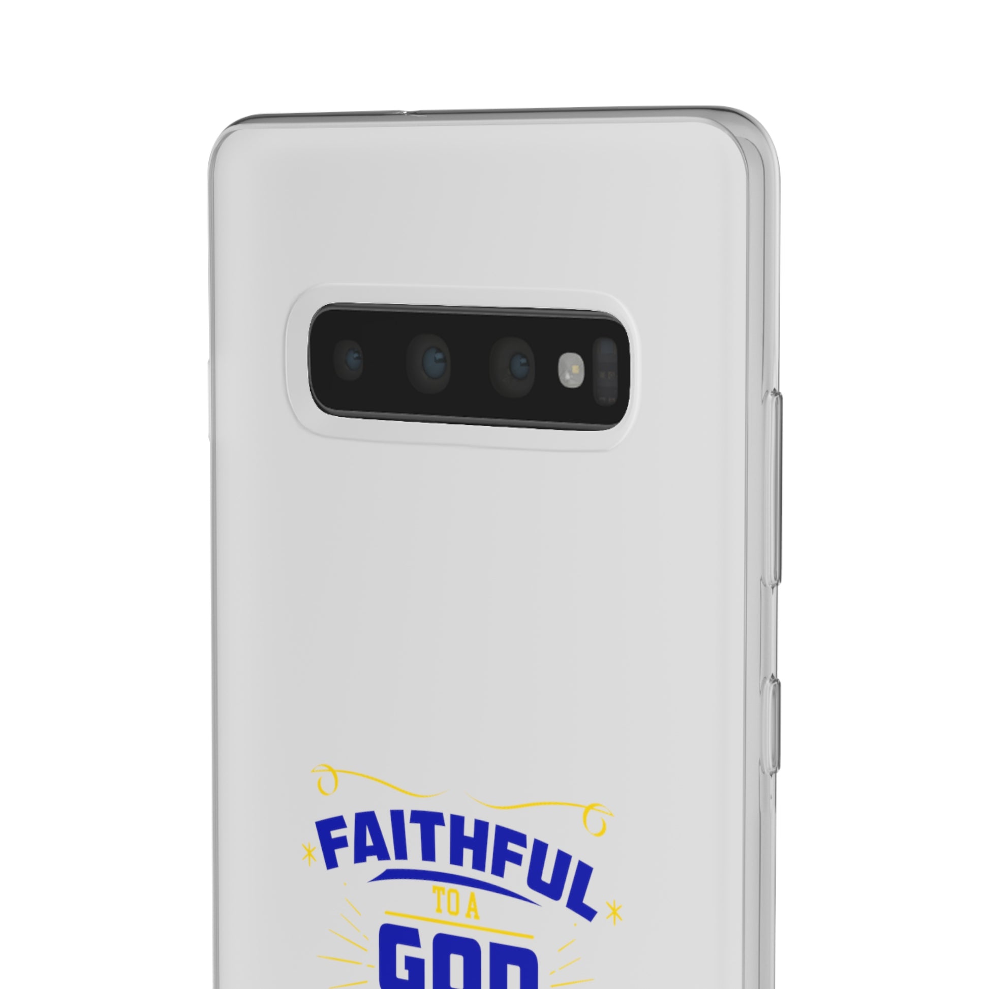 Faithful To A God Who Is Faithful Through Generations Flexi Phone Case Printify