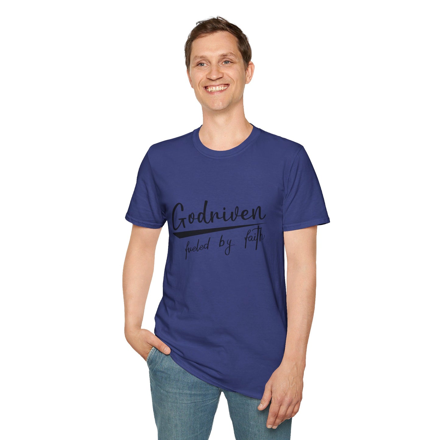 Godriven Fueled By Faith Unisex Christian T-shirt