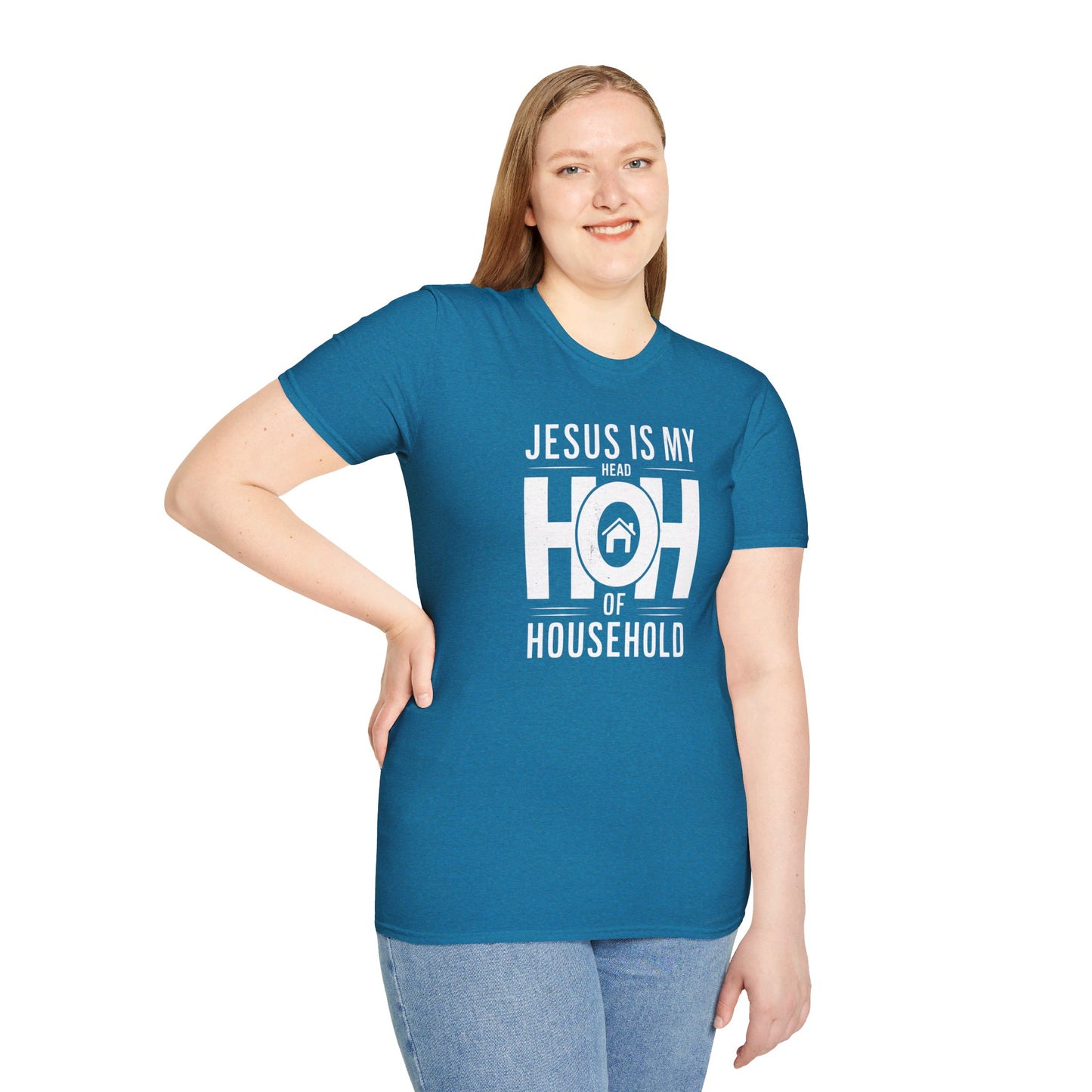 Jesus Is My Head Of Household HOH Christian Unisex T-shirt