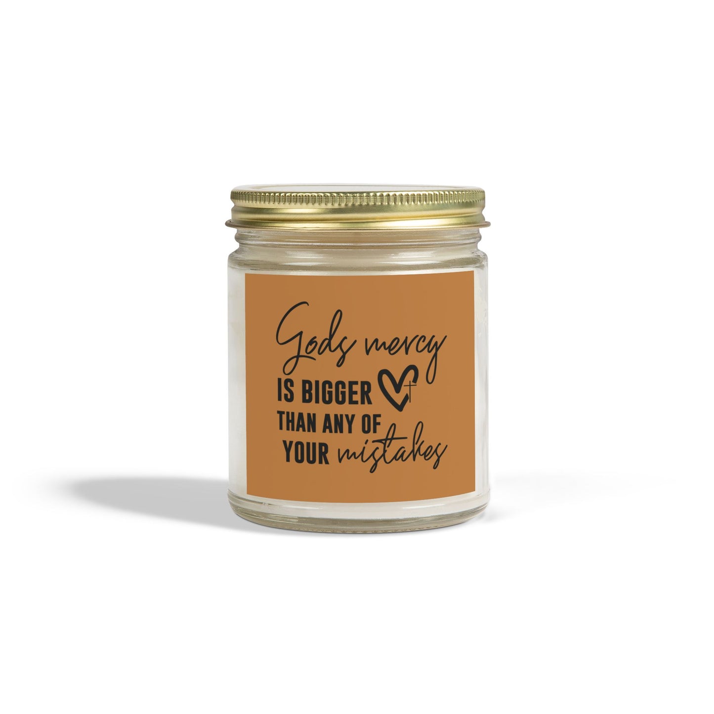 God's Mercy Is Bigger Than Any Of Your Mistakes Christian Scented Candle (4oz, 9oz)