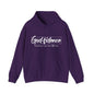 Christian Hooded Sweatshirt -Confidence In Him Knowing I Can't But He Can
