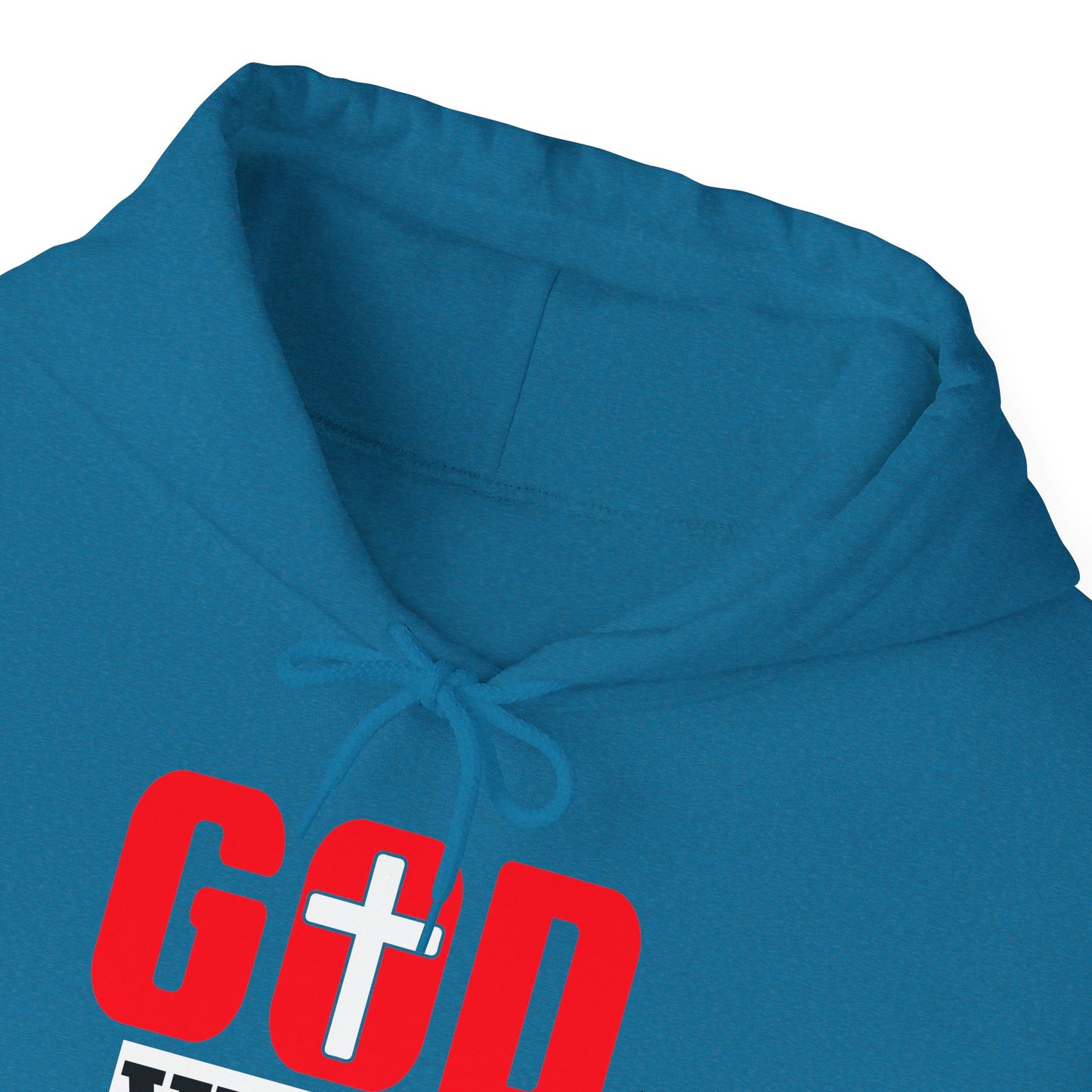 God Vibes Only Unisex Christian Hooded Pullover Sweatshirt