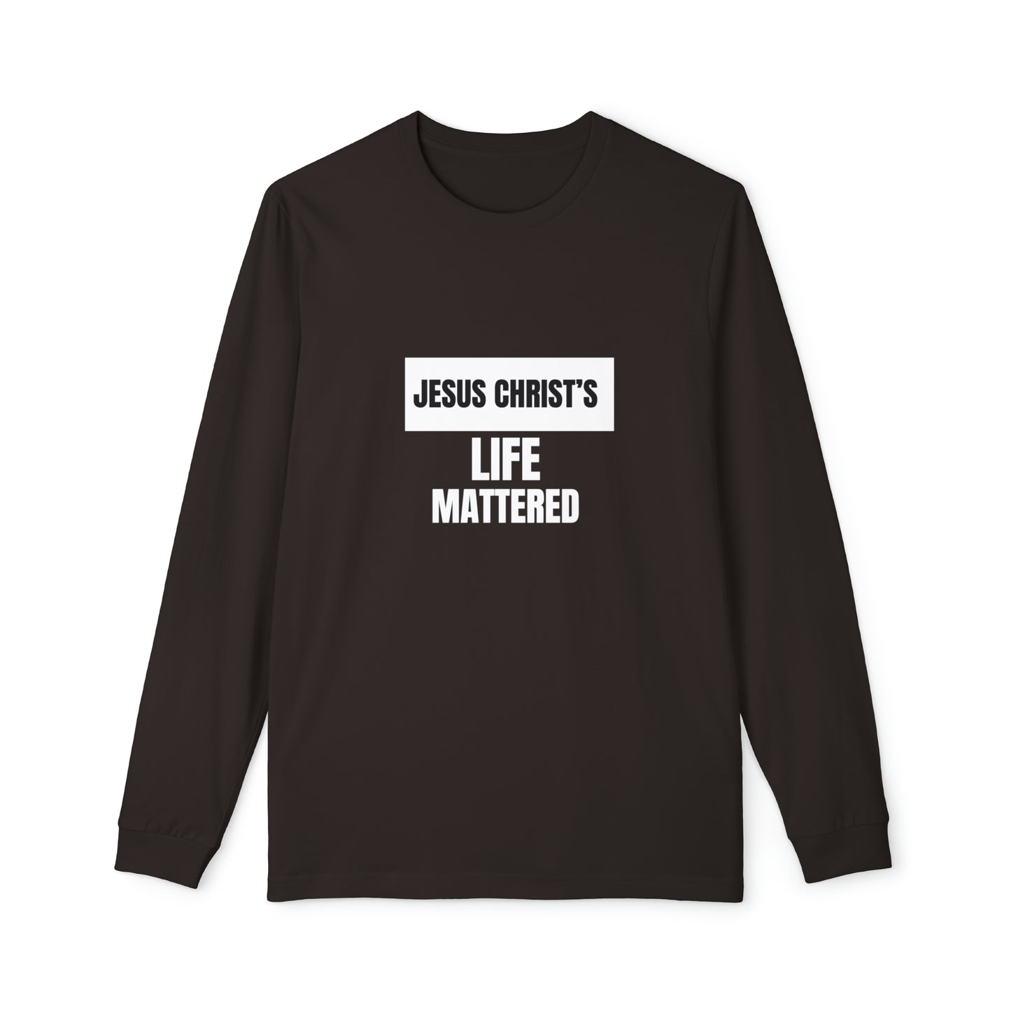 JESUS CHRIST'S LIFE Mattered Women's Christian Long Sleeve Pajama Set Printify