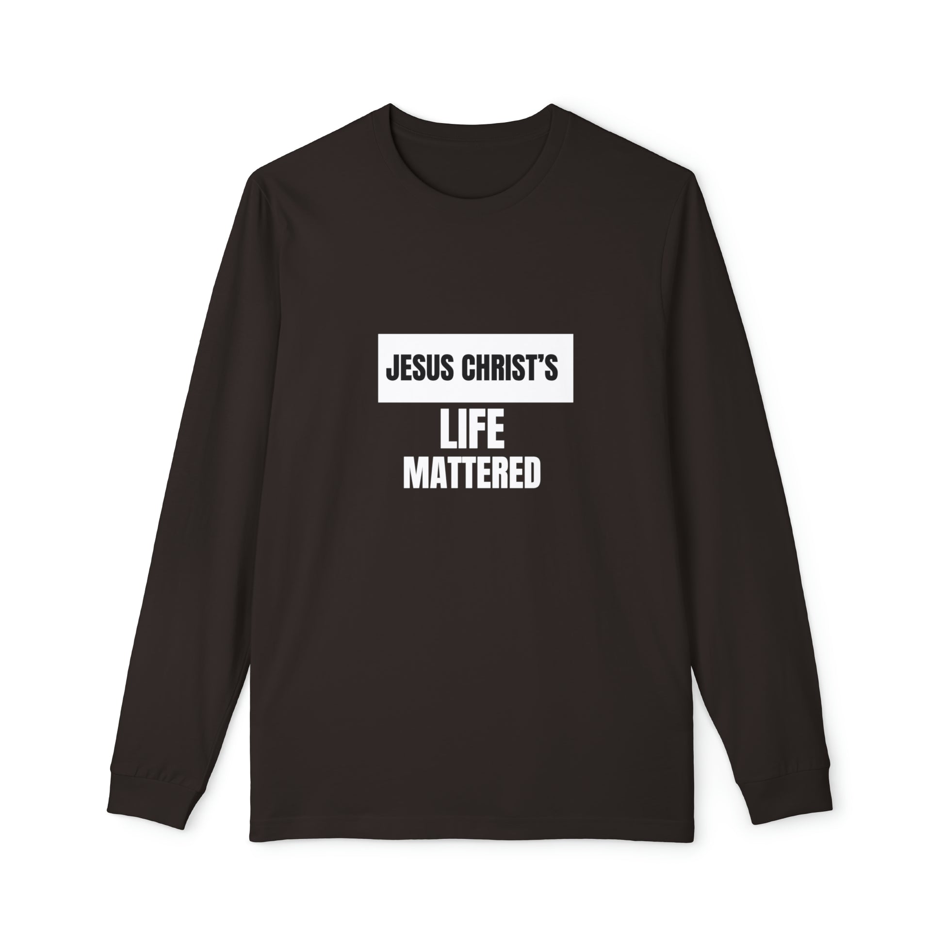 JESUS CHRIST'S LIFE Mattered Women's Christian Long Sleeve Pajama Set Printify