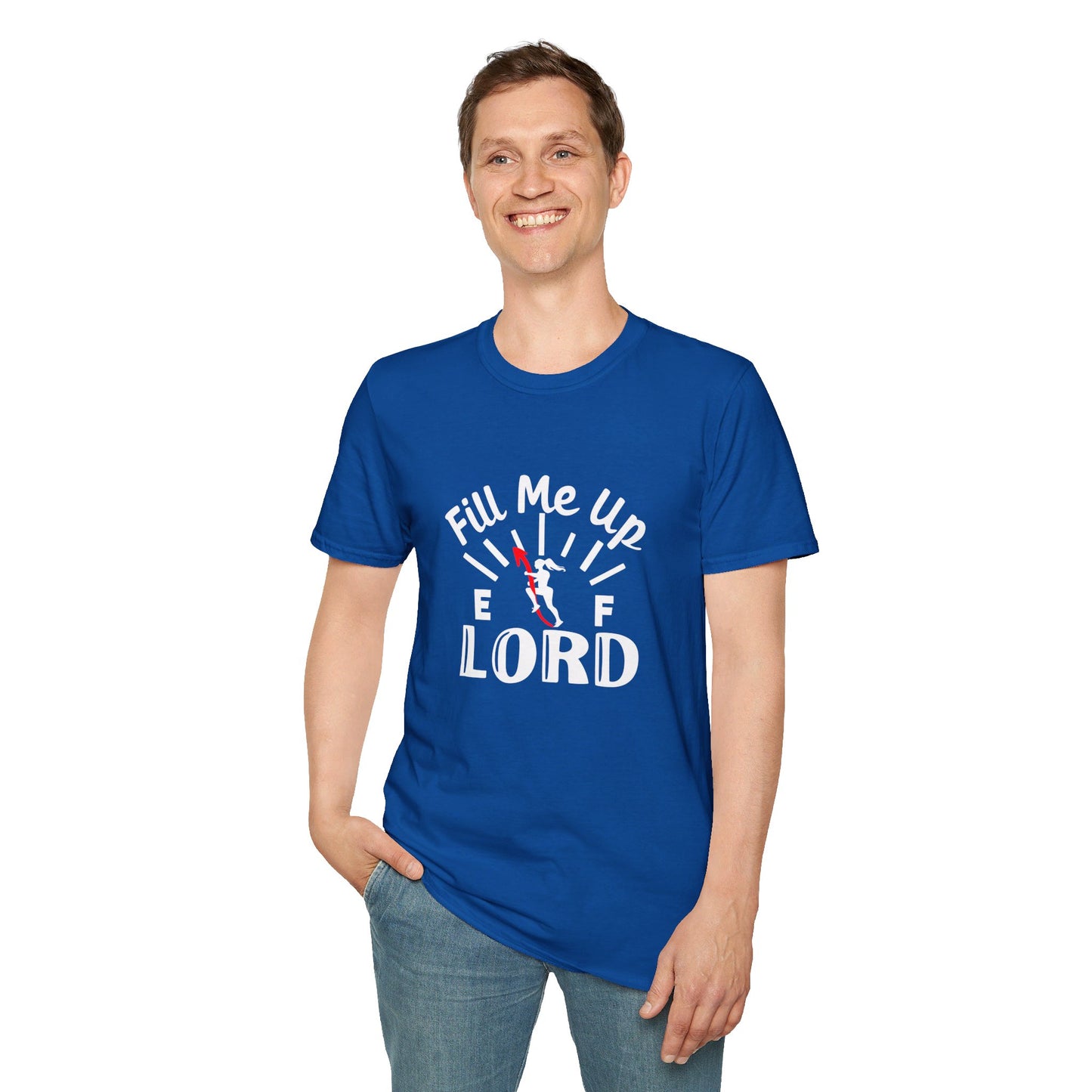 Fill Me Up Lord Funny Unisex Christian T-shirt