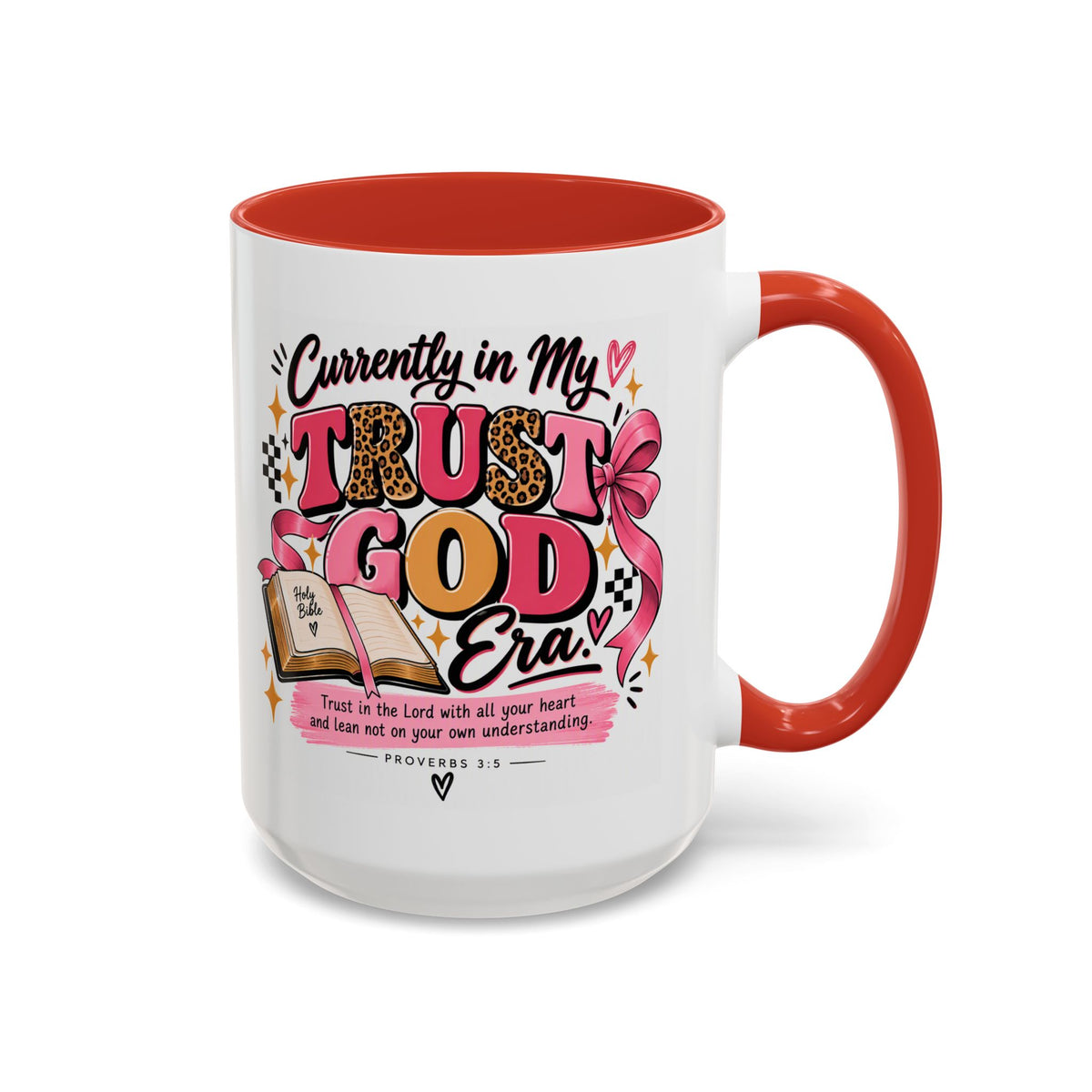 Currently in My Trust God Era Coffee Mug