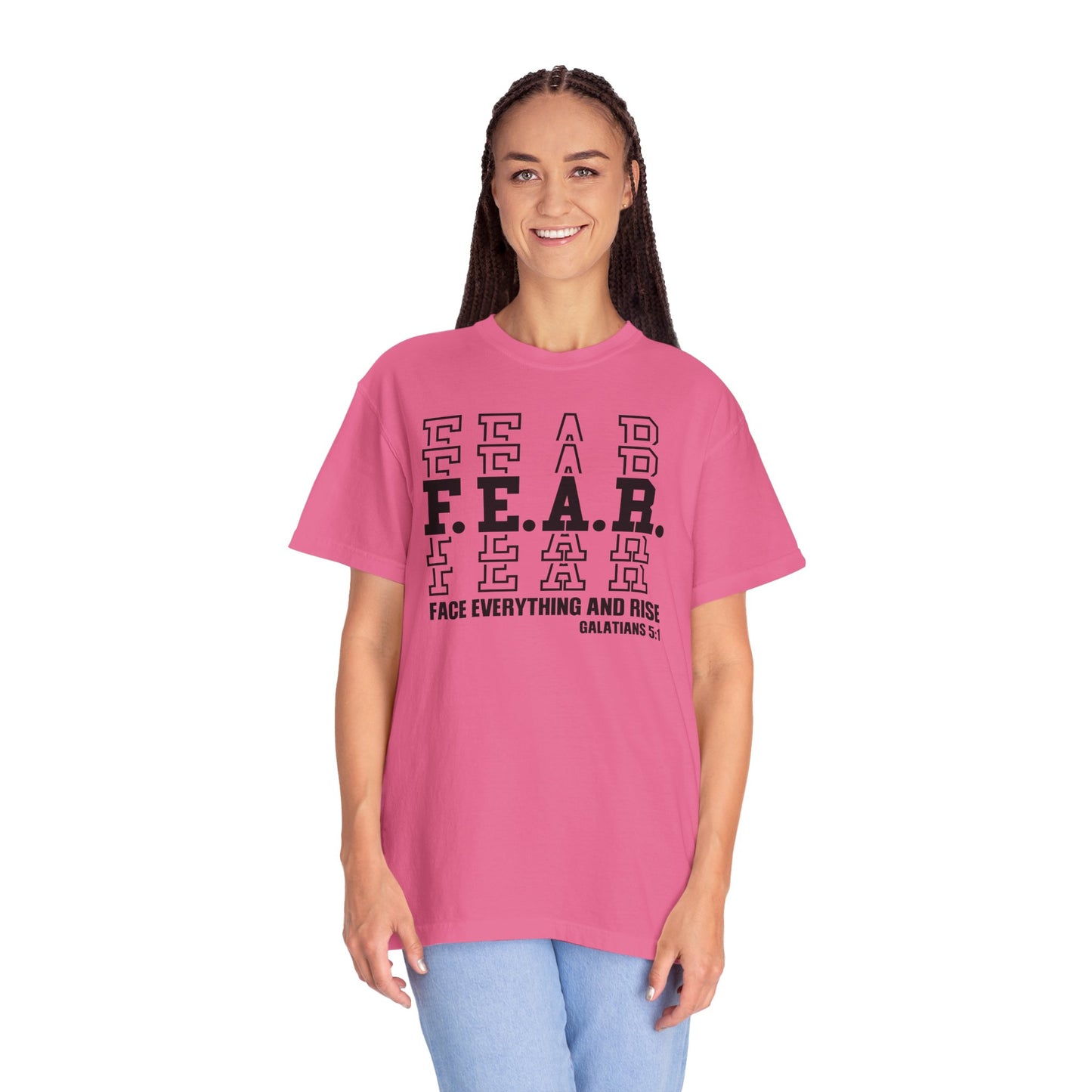 FEAR Face Everything And Rise Unisex Christian T-shirt