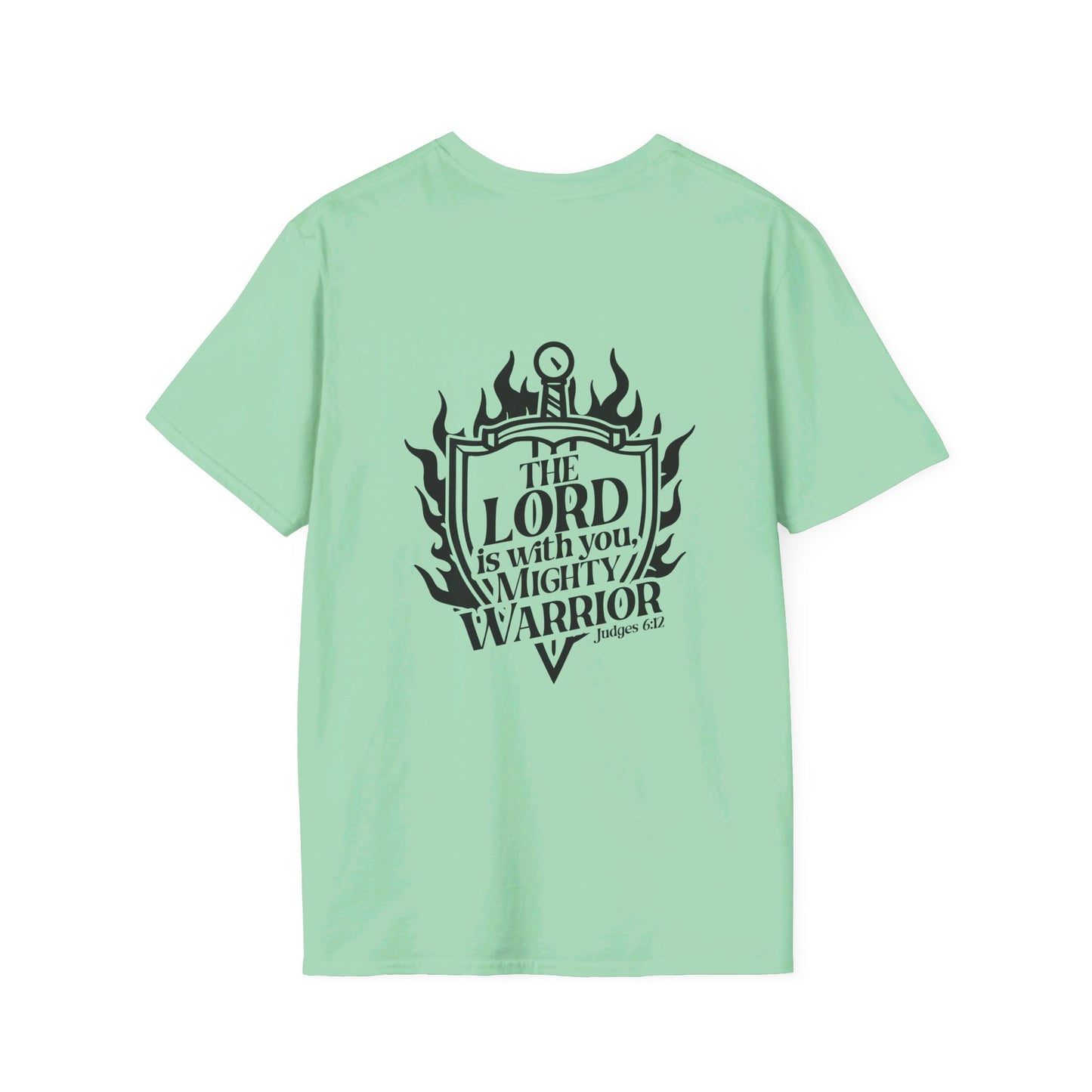 The Lord Is With You Mighty Warrior Unisex Christian T-shirt