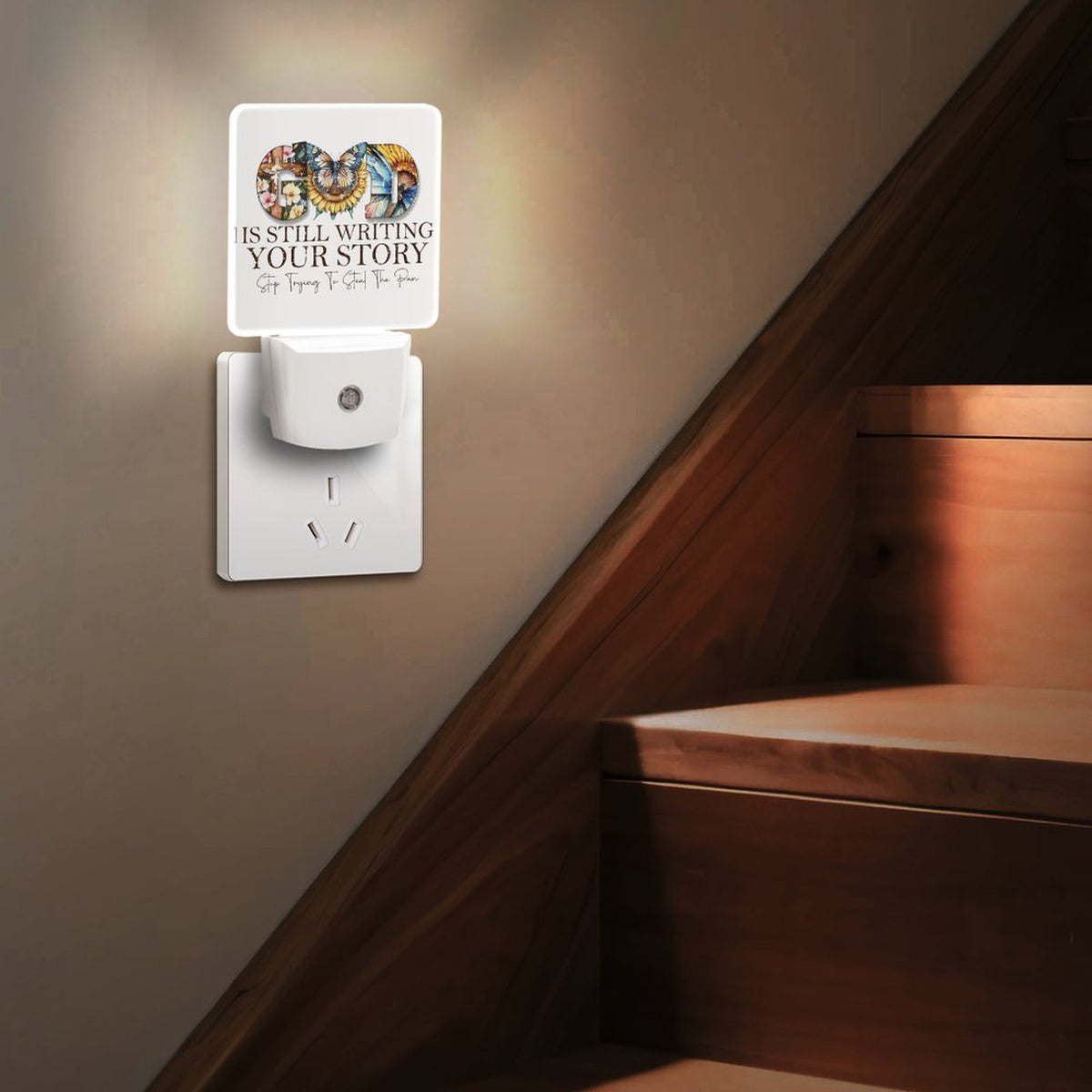 God Is Still Writing Your Story Night Light For Kids