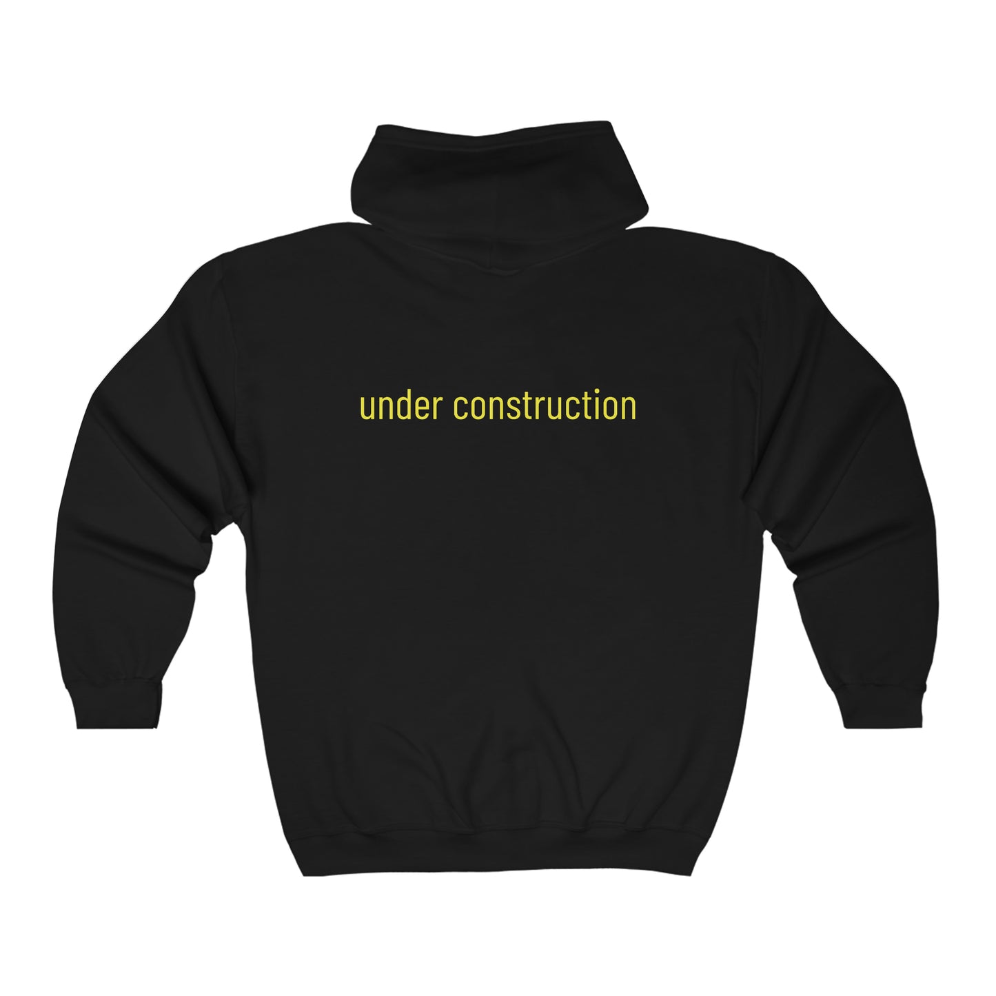 Child Of God Under Construction Unisex Heavy Blend Full Zip Hooded Sweatshirt