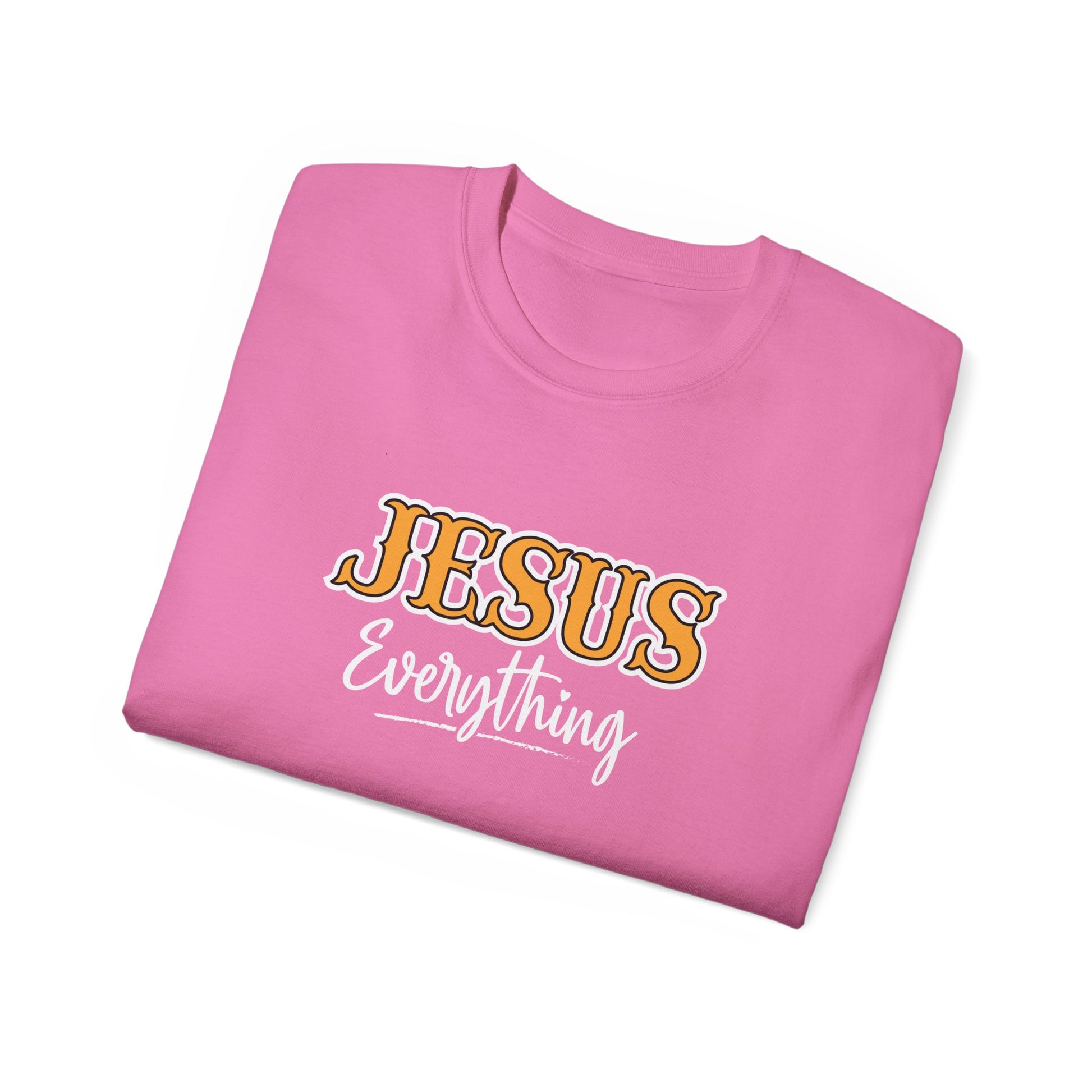 Jesus Everything Unisex Christian Ultra Cotton Tee Printify