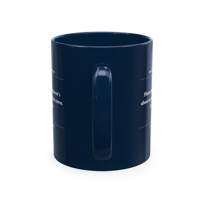 Prayer Request Ceramic Mug — Humorous 'Pray for Whoever Gets on My Last Nerve' Coffee Cup