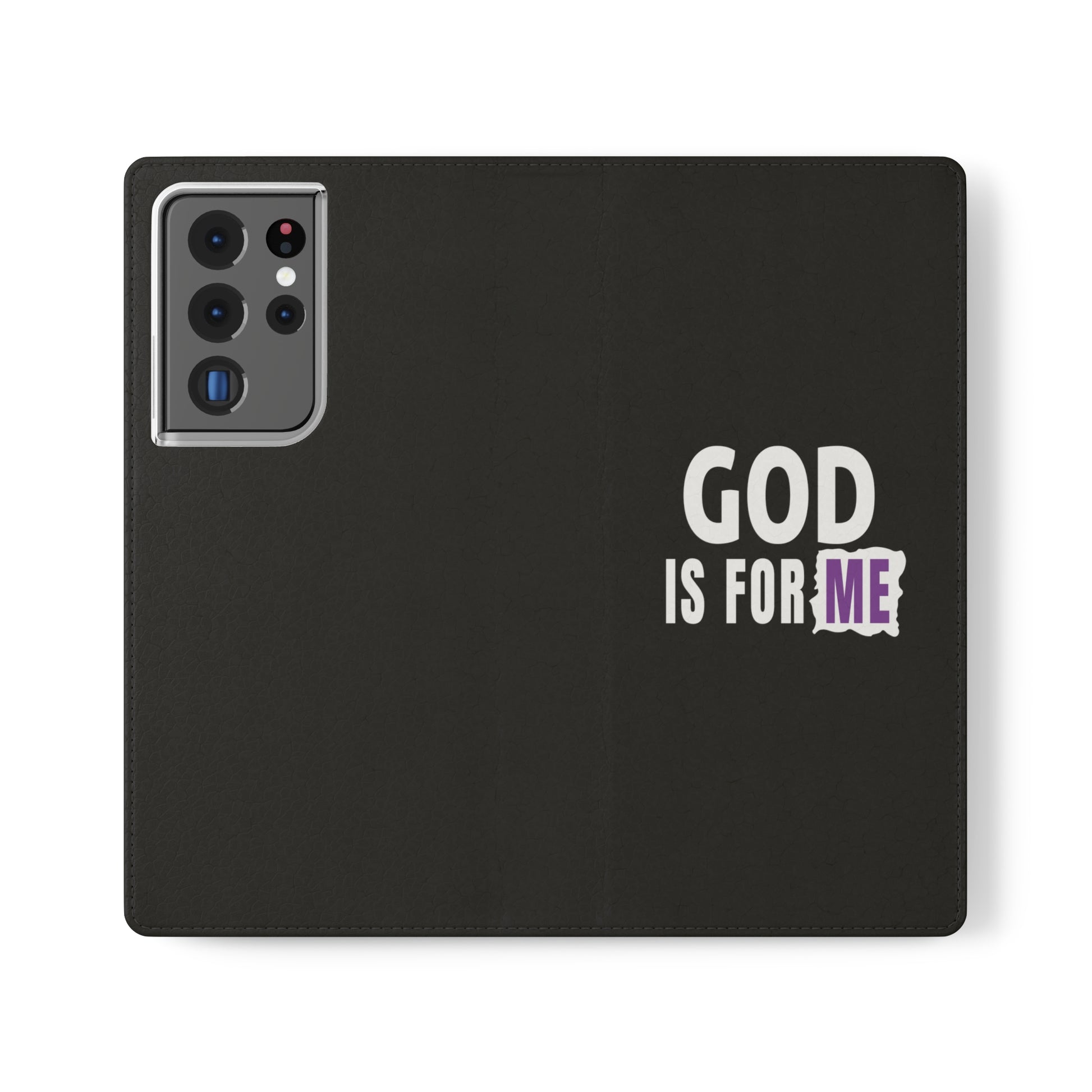 God Is For Me Christian Phone Flip Cases Printify