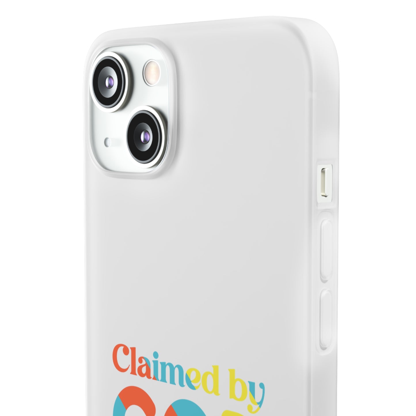 Claimed By God Purpose Over Pain Christian Flexi Phone Case Printify