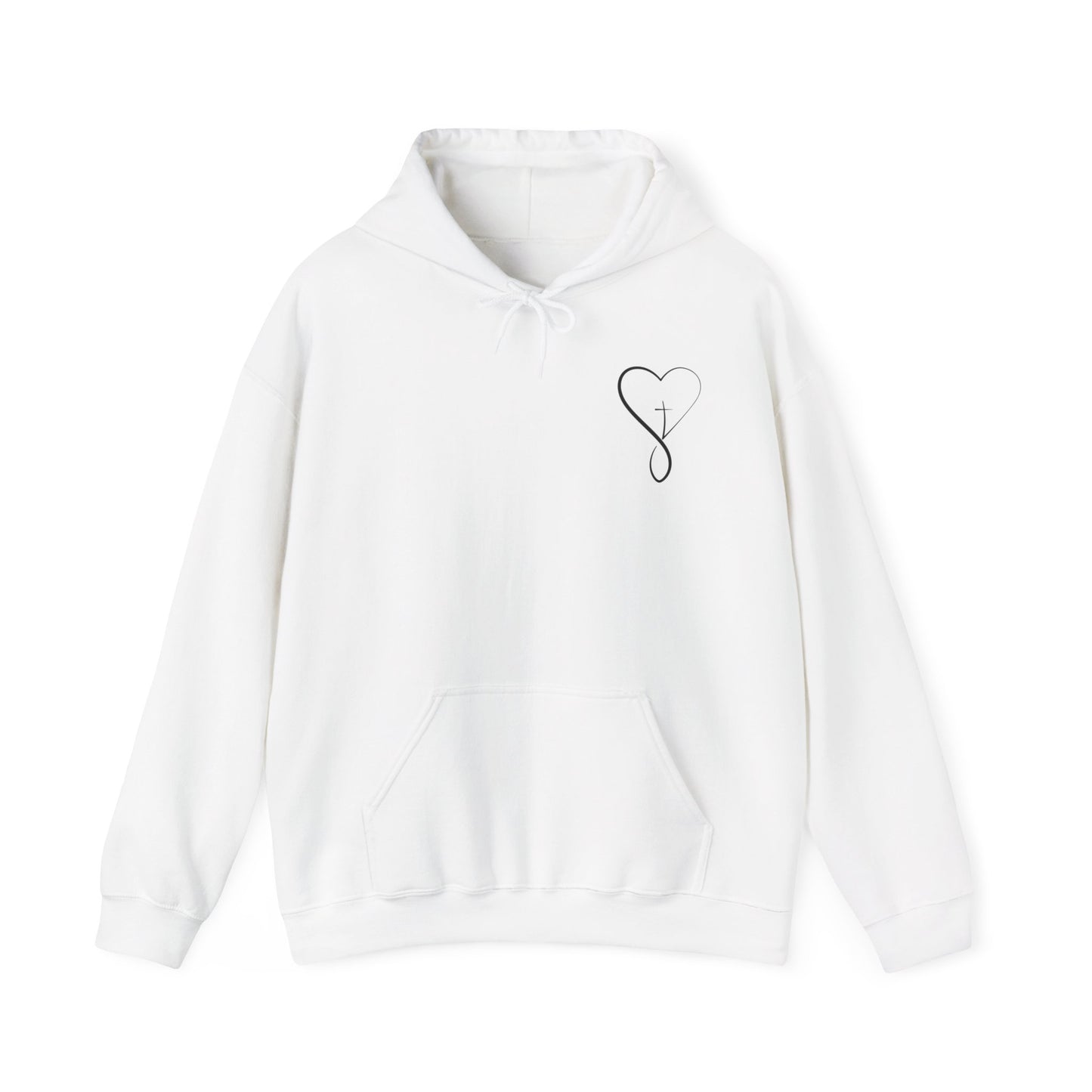 Chosen (angel wings) Women's Christian Hooded Pullover Sweatshirt