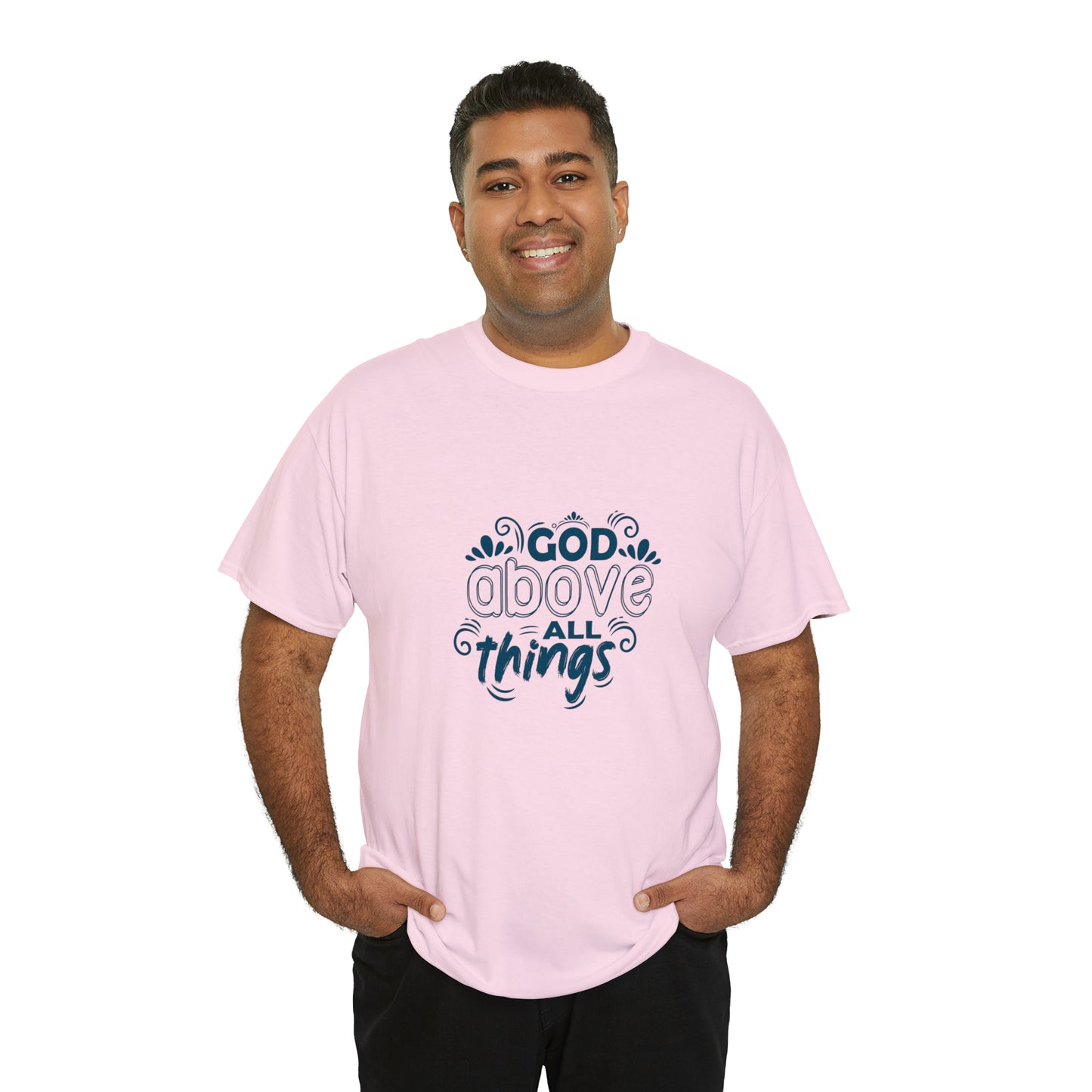 God Above All Things  Unisex Heavy Cotton Tee