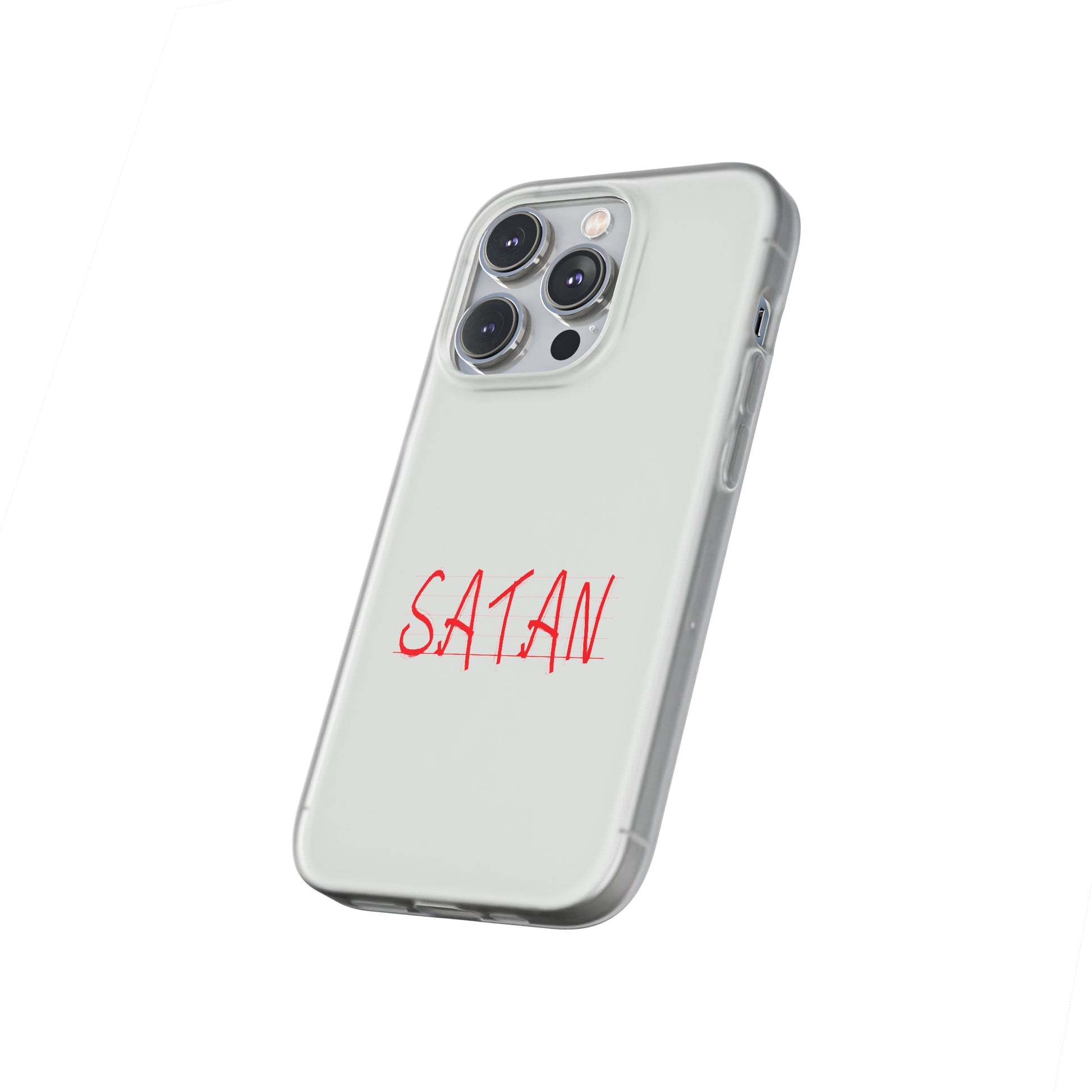 Not Today Satan Not Tomorrow Either Christian Flexi Phone Case Printify