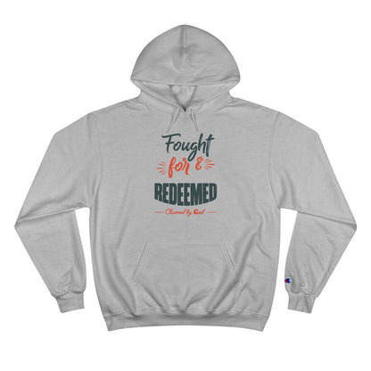Fought For & Redeemed Unisex Champion Hoodie