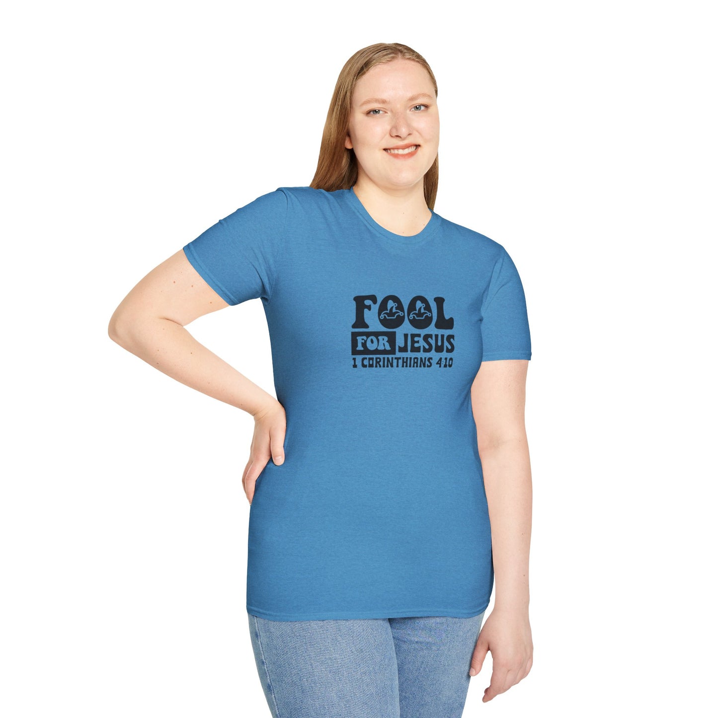 Fool For Jesus Funny Unisex Christian T-shirt