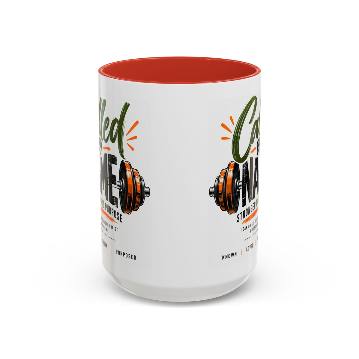 Called by Name Christian Coffee Mug – Stronger in His Purpose Inspirational Gift