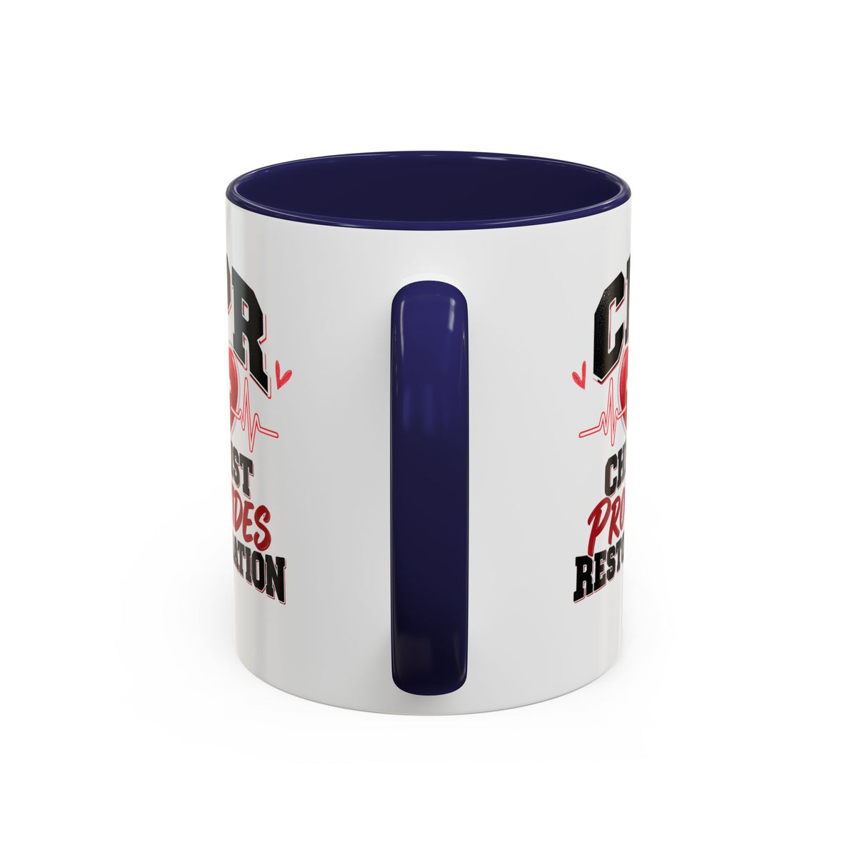 CPR Coffee Mug — "Christ Provides Restoration" Inspirational Christian Accent Mug (11oz)