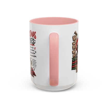 Christmas Vibes: Jesus Over Everything Santa Cat Coffee Mug