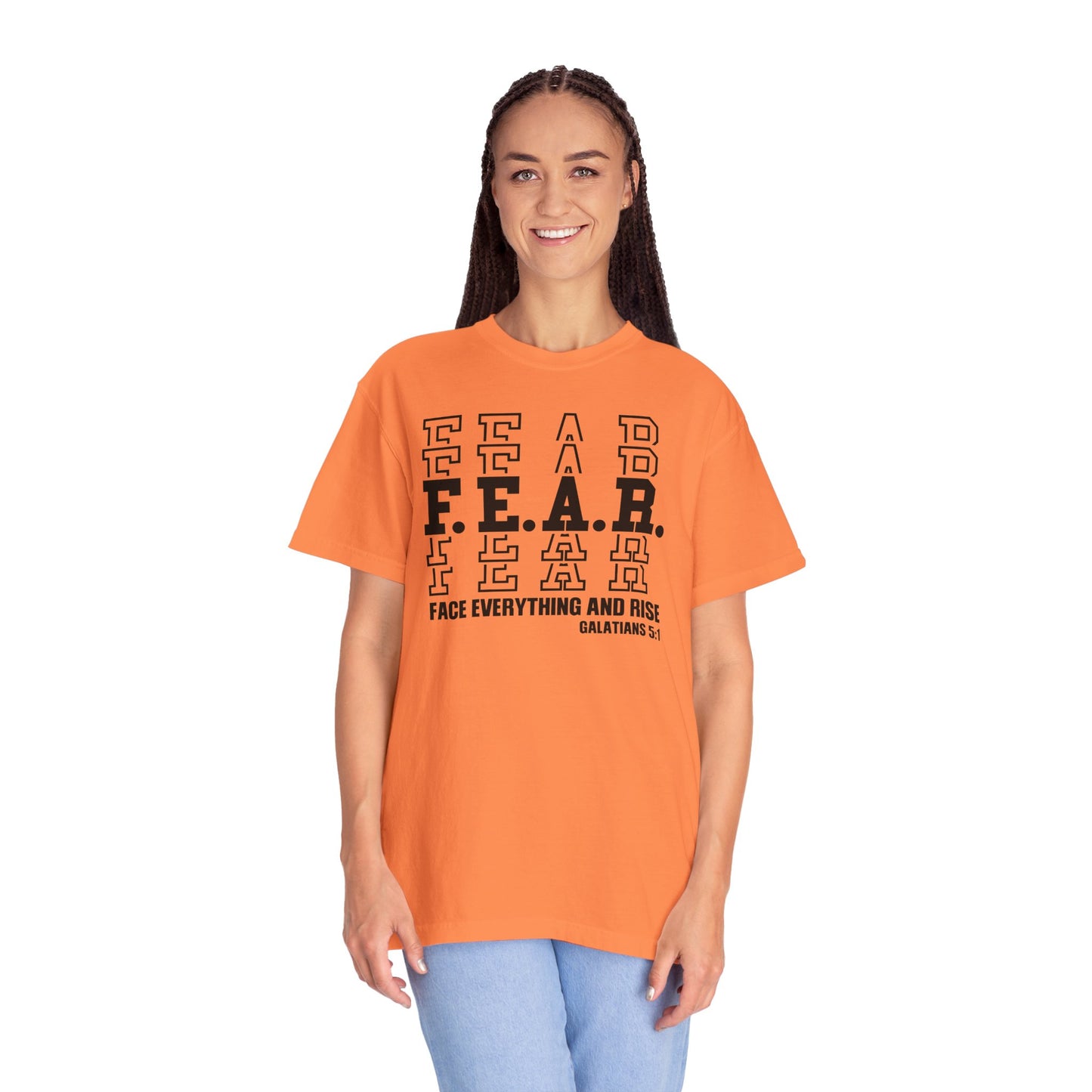 FEAR Face Everything And Rise Unisex Christian T-shirt