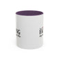 Faith-Inspired Coffee Accent Mug - Motivational Drinkware for Daily Inspiration