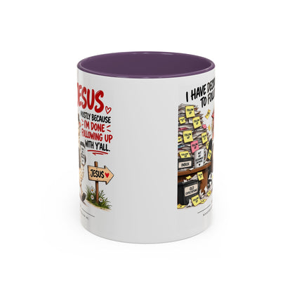 I Have Decided to Follow Jesus Coffee Mug (Christian Faith Ceramic Mug)