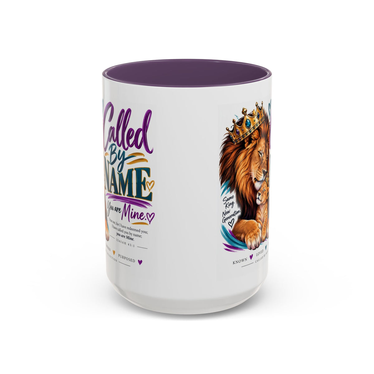 Called by Name Lion Christian Coffee Mug