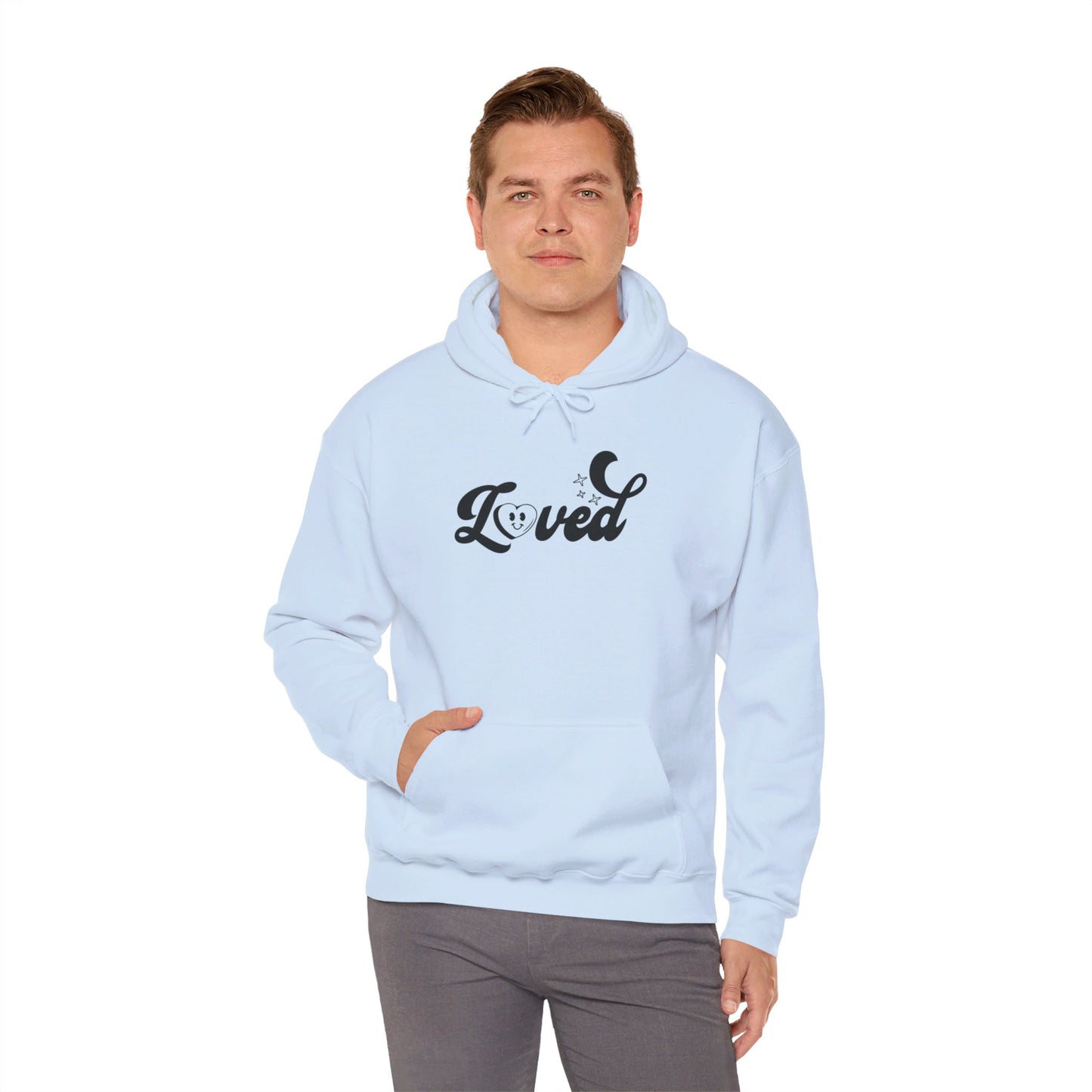 Romans 5:8 You Are Loved More Than You Will Ever Know Unisex Christian Pullover Hooded Sweatshirt